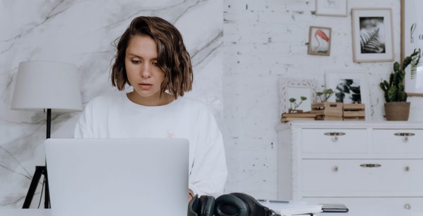 woman reading about the employability crisis